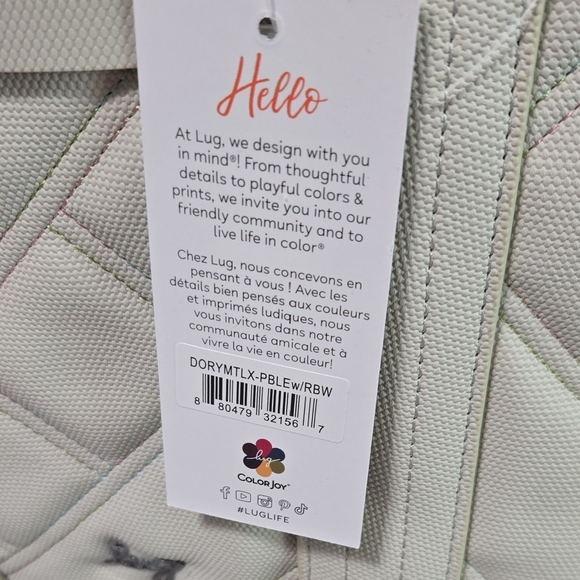 Lug Ivory Quilted Tote Bag - Picture 2 of 6